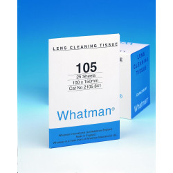 PAPIER DE NETTOYAGE OPTIQUE 100 X 150 mm WHATMAN PAR 625