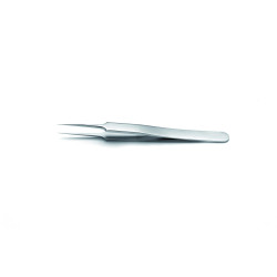 PINCE BRUCELLE EN ACIER INOX TYPE DUMONT, FORME DROITE EXTRA-FINE EFFILEE, LONGUEUR 110 mm