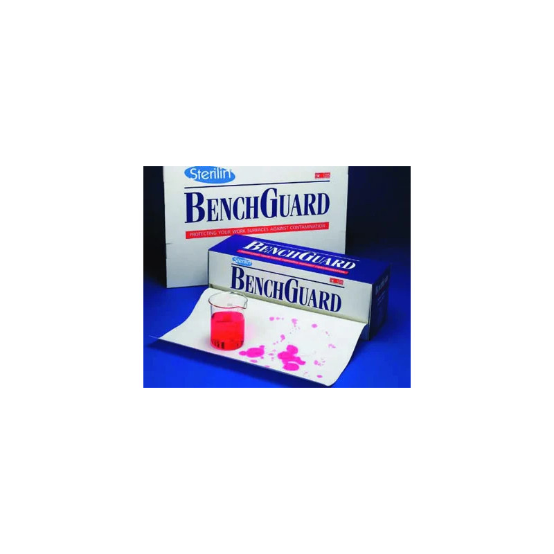 PAPIER DE PROTECTION BENCHGUARD EXTRA EN ROULEAU DE 490 mm X 50 m STERILIN
