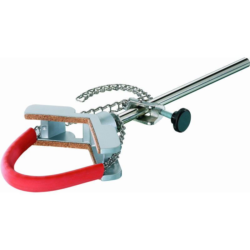 PINCE POUR STATIF AVEC CHAINE, PLAGE DE SERRAGE 100 -170 mm