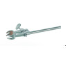 PINCE UNIVERSELLE EN ACIER INOX POUR STATIF, PLAGE DE SERRAGE 0 - 80 mm