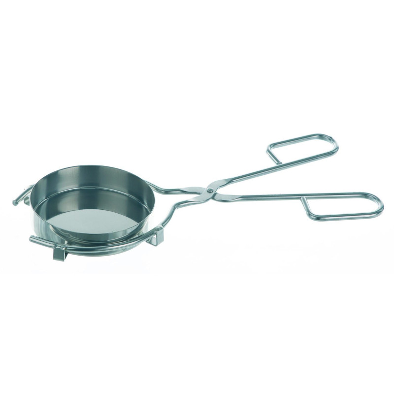 PINCE EN ACIER INOX POUR CAPSULE, MACHOIRES RONDES PLAGE DE SERRAGE 75-100 mm
