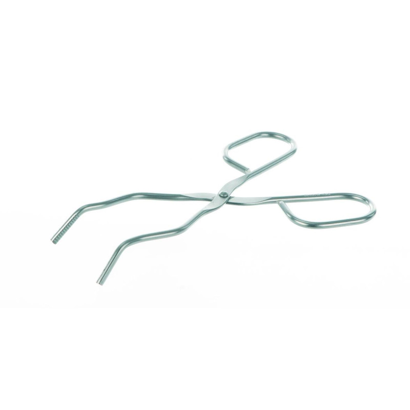 PINCE EN ACIER INOX POUR CREUSET, MACHOIRES COURBEES