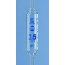 PIPETTE JAUGEE EN VERRE CLASSE AS BLAUBRAND® 1 TRAIT BLEU 50 ml