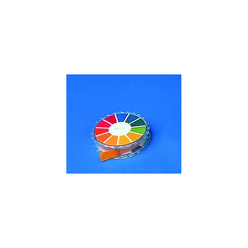 RECHARGE PAPIER INDICATEUR DE PH UNIVERSEL PH 1 A 14 ROULEAU 5 METRES x 7 MM PAR 3