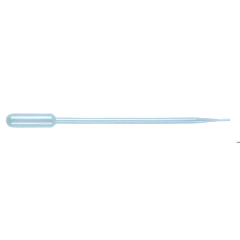 PIPETTE PASTEUR EN POLYETHYLENE 10 ML NON STERILE, LONGUEUR 170 mm PAR 200
