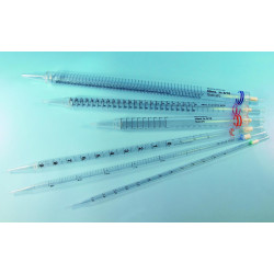 PIPETTE A USAGE UNIQUE EN POLYSTYRENE STERILE 2 ML, EMBALLAGE INDIVIDUEL PAR 500