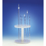PORTOIR DE PIPETTES VERTICAL EN POLYPROPYLENE, 28 EMPLACEMENTS