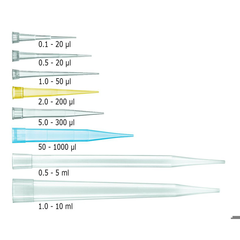 POINTE DE MICROPIPETTE PLASTIBRAND EN VRAC