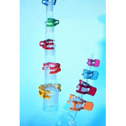 JOINT CLIP POUR RODAGE CONIQUE EN POM VIOLET TAILLE 12 PAR 10