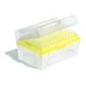 POINTE DE PIPETTE A FILTRE JAUNE STERILE BIO-CERT PLASTIBRAND, EN BOITE TIPBOX 5 - 200 MICROLITRES PAR 960