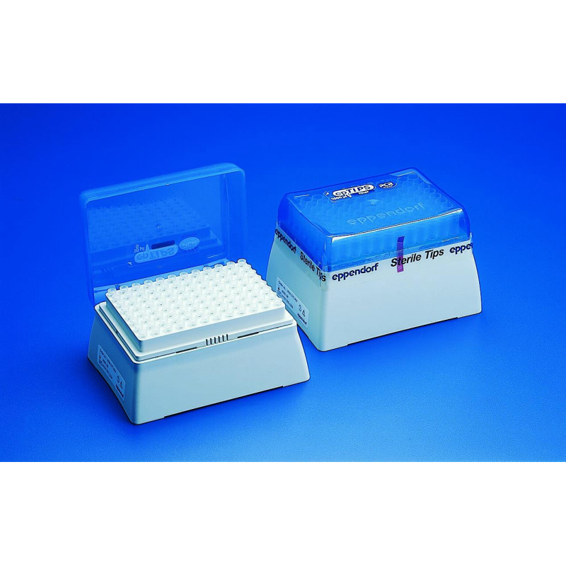 POINTE DE MICROPIPETTE STERILE EPPENDORF epT.I.P.S. DUAL FILTER PAR 960 (10 RACKS DE 96)