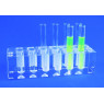 PORTOIR EN PLEXIGLAS POUR TUBES 2 X 12 EMPLACEMENTS DIAMETRE 11 mm