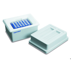BOITE ISOTHERME ISOSAFE AVEC 3 ACCUMULATEURS DE FROID ISOPACK POUR 24 MICROTUBES