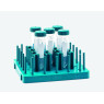 PORTOIR A TIGES EN ABS POUR TUBES 50MM 5X5 EMPLACEMENTS
