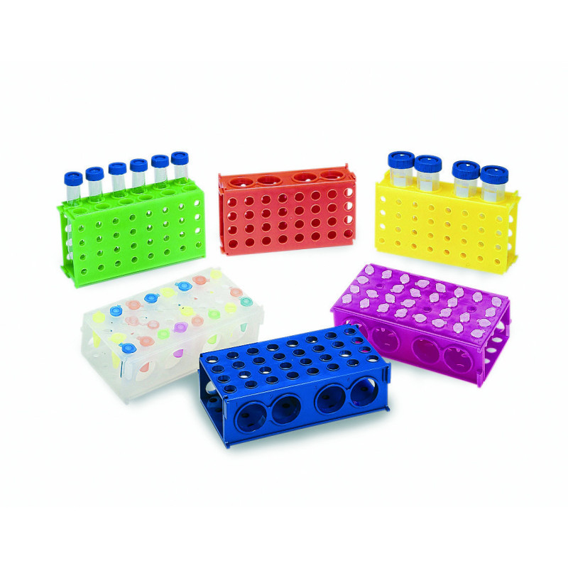 PORTOIR MODULABLE POUR TUBES DIMENSIONS 175 x 95 x 51 MM COLORIS ROSE
