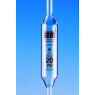 PIPETTE JAUGEE VERRE HIRSCHMANN CLASSE AS 1 TRAIT GRADUATIONS BLEUES 15 ML