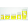 COLLECTEUR DE DECHETS SHARPSAFE, PP, 0,6 L, AVEC ETIQUETTE FR/NL