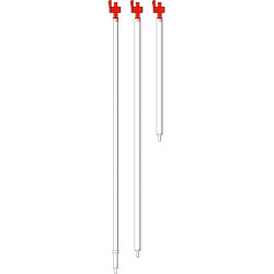 PRELEVEUR SIPHON EN POLYPROPYLENE, DIAMETRE 25 mm LONGUEUR 500 mm, CAPACITE 140 ml