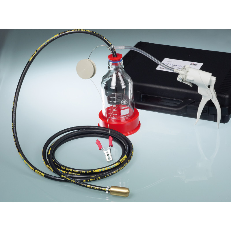 PRELEVEUR DE LIQUIDES INFLAMMABLES UNISAMPLER EX AVEC POMPE A VIDE MANUELLE