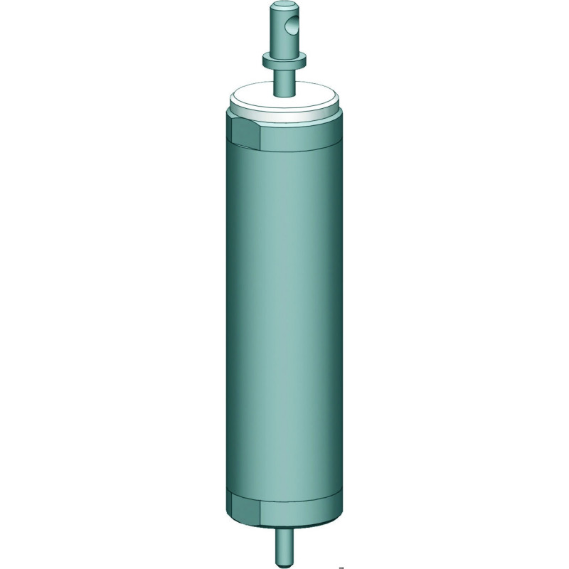 PRELEVEUR A IMMERSION EN LAITON NICKELE, FORME CYLINDRE 50 ML