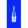 RACCORD EN VERRE DURAN DROIT SANS ROBINET A OLIVE ET A RODAGE MALE 24/29