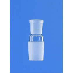 RACCORD DE REDUCTION/ELARGISSEMENT EN VERRE DURAN A RODAGE FEMELLE 19/26 MALE 29/32