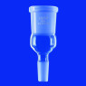 RACCORD DE REDUCTION/ELARGISSEMENT EN VERRE DURAN A RODAGE FEMELLE 34/35 MALE 29/32