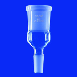 RACCORD DE REDUCTION/ELARGISSEMENT EN VERRE DURAN A RODAGE FEMELLE 60/46 MALE 29/32