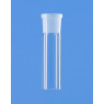 TUBE EN VERRE DURAN AVEC RODAGE FEMELLE 12/21 DIAMETRE EXT 15 MM LONGUEUR 120 MM