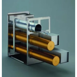RACK POUR BOITE DE STERILISATION CARREE OU CYLINDRIQUE GESTICON 8, 8 EMPLACEMENTS
