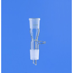 RACCORD EN VERRE A 2 RODAGES AVEC OLIVE 29/32 DROIT