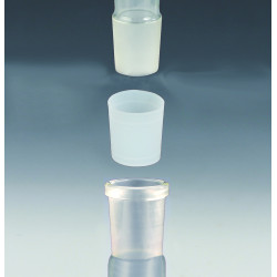 MANCHON EN PTFE A RAINURE EXTERNE POUR RODAGE CONIQUE 10/19