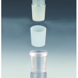 MANCHON EN PTFE A RAINURE EXTERNE POUR RODAGE CONIQUE 29/32