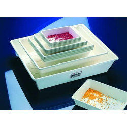 BAC EN POLYPROPYLENE BLANC 534 x 634 x 140 mm