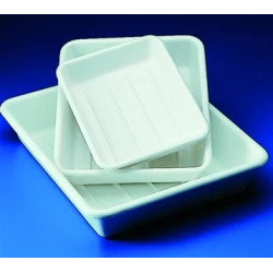 BAC EN PVC BASE RAINUREE DIMENSIONS INT. 430 X 330 X 90 mm