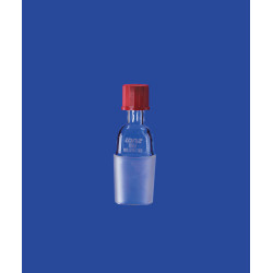 RACCORD ADAPTATEUR EN VERRE DURAN RODAGE MALE 29/32 ET FILETAGE GL18 POUR TUBE 7,5 - 9 mm