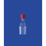 RACCORD ADAPTATEUR EN VERRE DURAN RODAGE MALE ET FILETAGE GL18 POUR TUBE/THERMOMETRE 7,5 - 9 mm