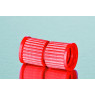 RACCORD A VIS GL25 EN PBT JOINT PTFE/SILICONE POUR TUBE FILETE