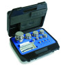 SERIE DE POIDS 1G - 5 KG CLASSE E2 ACIER INOX VALISE BOIS OU PLASTIQUE