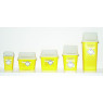 COLLECTEUR DE DECHETS SHARPSAFE, PP, 3 L AVEC ETIQUETTE DE/UK/FR/IT/ES