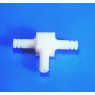 RACCORD CANNELE 3 VOIES EN T EN PTFE POUR TUYAU DIAMETRE 9 mm