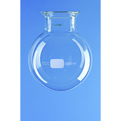 REACTEUR EN VERRE DURAN CAPACITE 4 L DIAMETRE BRIDE 100 MM HAUTEUR 260 MM