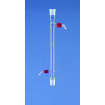 REFRIGERANT DE LIEBIG EN VERRE DURAN A RODAGE 14/23 RACCORD GL 14 LONGUEUR UTILE 250 mm