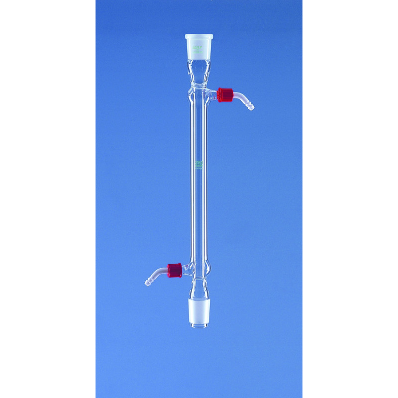 REFRIGERANT DE LIEBIG EN VERRE BOROSILICATE A RODAGE 29/32 RACCORD GL 14 LONGUEUR UTILE 400 mm