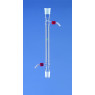REFRIGERANT DE LIEBIG EN VERRE BOROSILICATE A RODAGE, RACCORD A VIS GL14