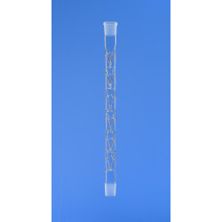 REFRIGERANT DE VIGREUX EN VERRE DURAN A RODAGE 14/23 LONGUEUR UTILE 200 mm