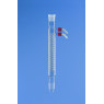 REFRIGERANT A SERPENTIN EN VERRE DURAN A DOUBLE ENVELOPPE A RODAGE 29/32 RACCORD GL 14 LONGUEUR UTILE 500 mm