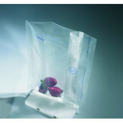 SACHET STERILE BAGFILTER P 400 PULL-UP AVEC FILTRE LATERAL POUR MALAXEUR, 50 - 300 ml, 190 x 300 mm 