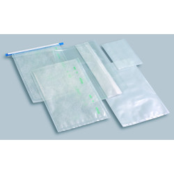 SACHET STERILE AVEC FILTRE TOUTE SURFACE POUR MALAXEUR, 400 ml, 300 x 190 mm, PAR 1500
